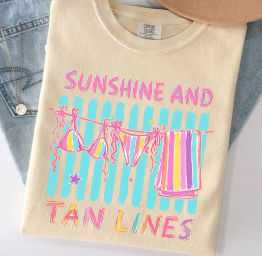 Sunshine & Tan Lines DTF Transfers