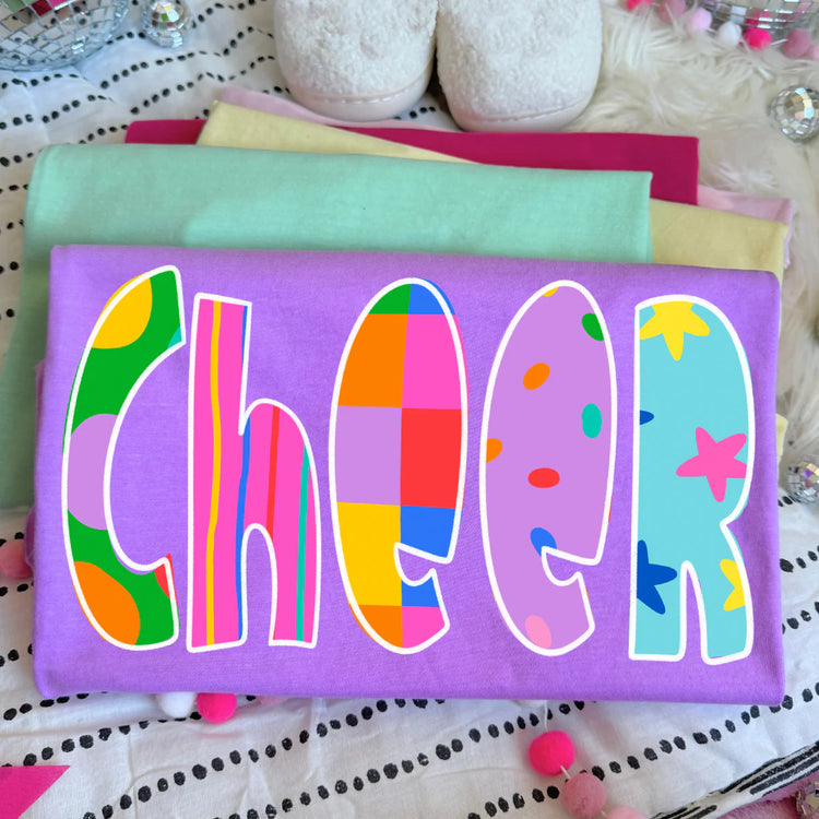 Groovy Cheer DTF Transfer