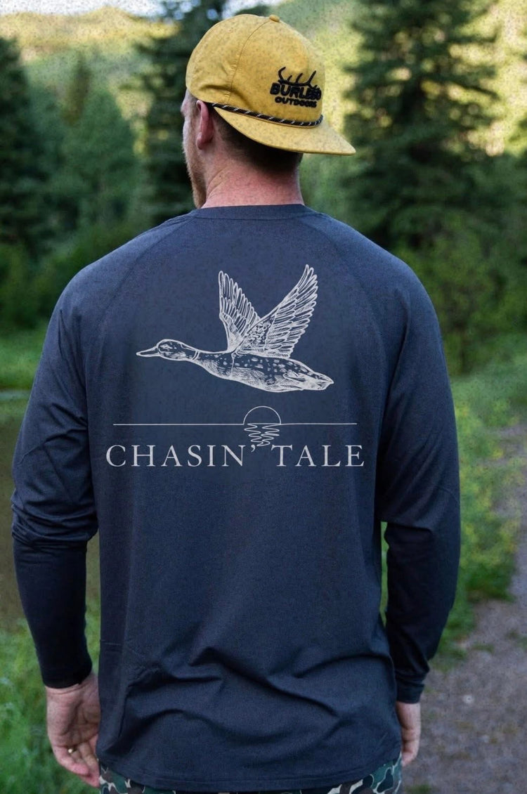 Chasin Tale White Mallard DTF Transfer