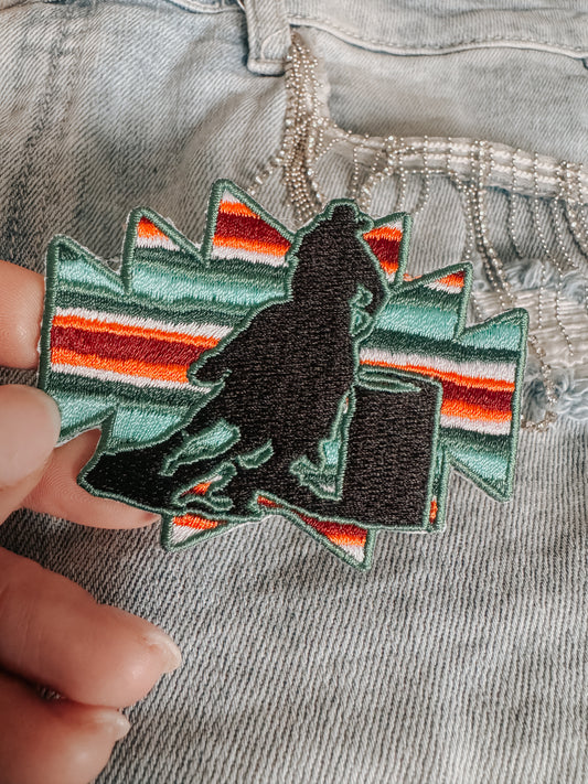Aztec Barrel Racing Hat/Pocket Patch