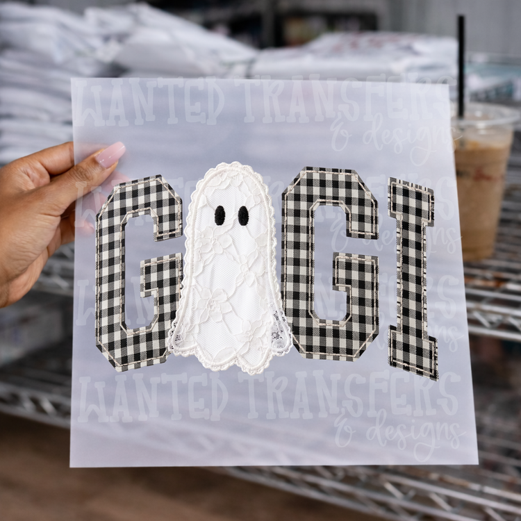 Halloween Spooky Gigi DTF Transfer