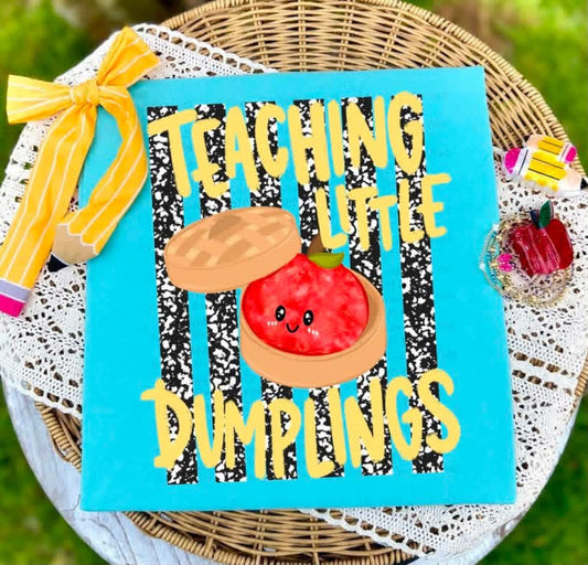 Teaching Little Dumplings Back to School DTF Transfer