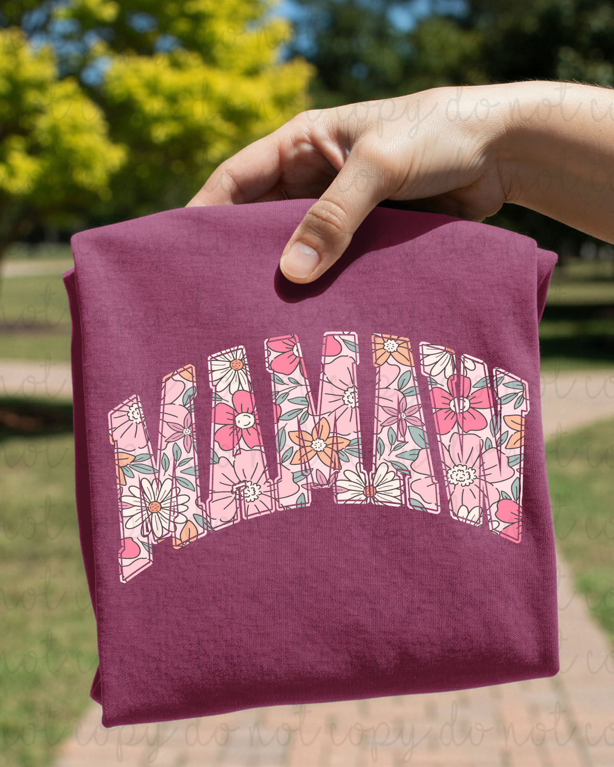 Floral Mamaw DTF Transfer