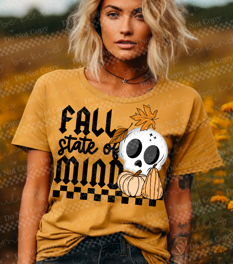 Fall State Of Mind DTF Transfer