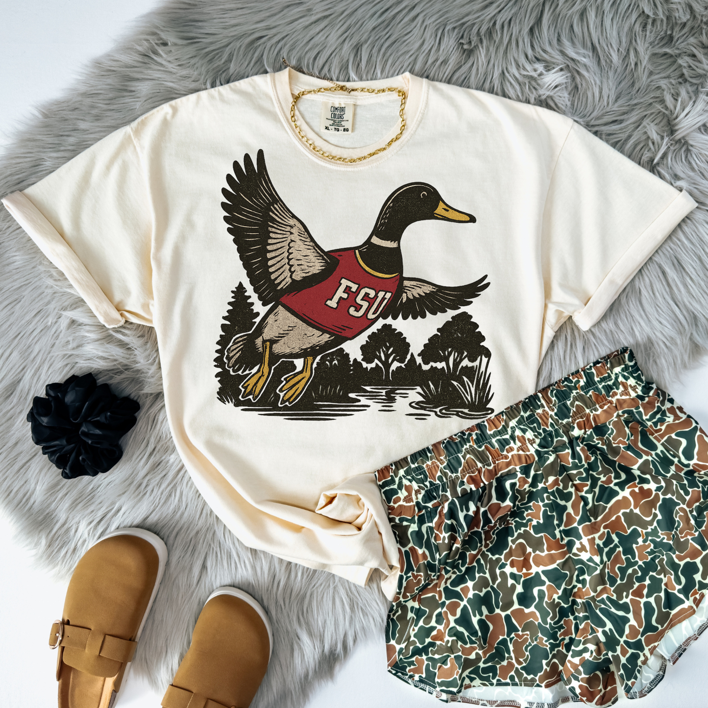 Mallard Game Day Florida State University DTF Transfer