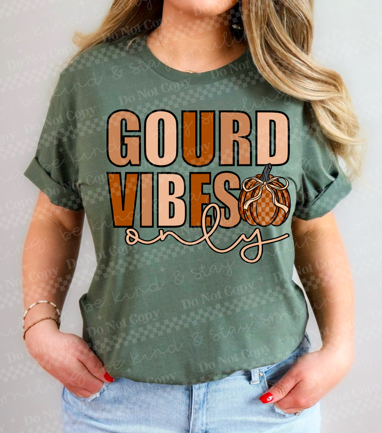 Gourd Vibes Only DTF Transfer