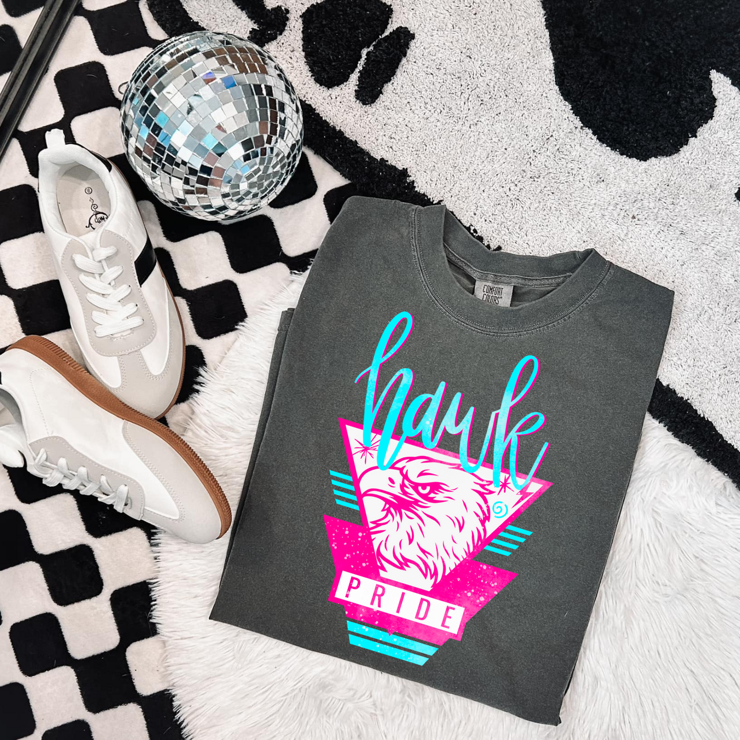 Neon Hawk DTF Transfers