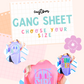Custom DTF Gang Sheet (Custom Gang Sheet Builder)