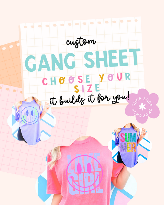 Custom DTF Gang Sheet (AUTO Gang Sheet Builder)