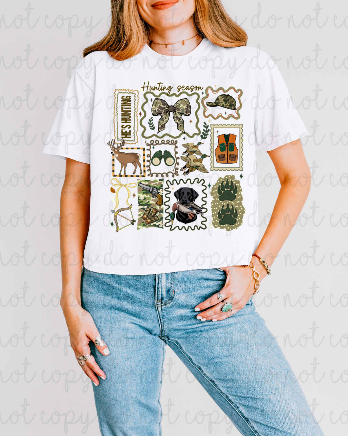 Hunting Season Collage DTF Transfer