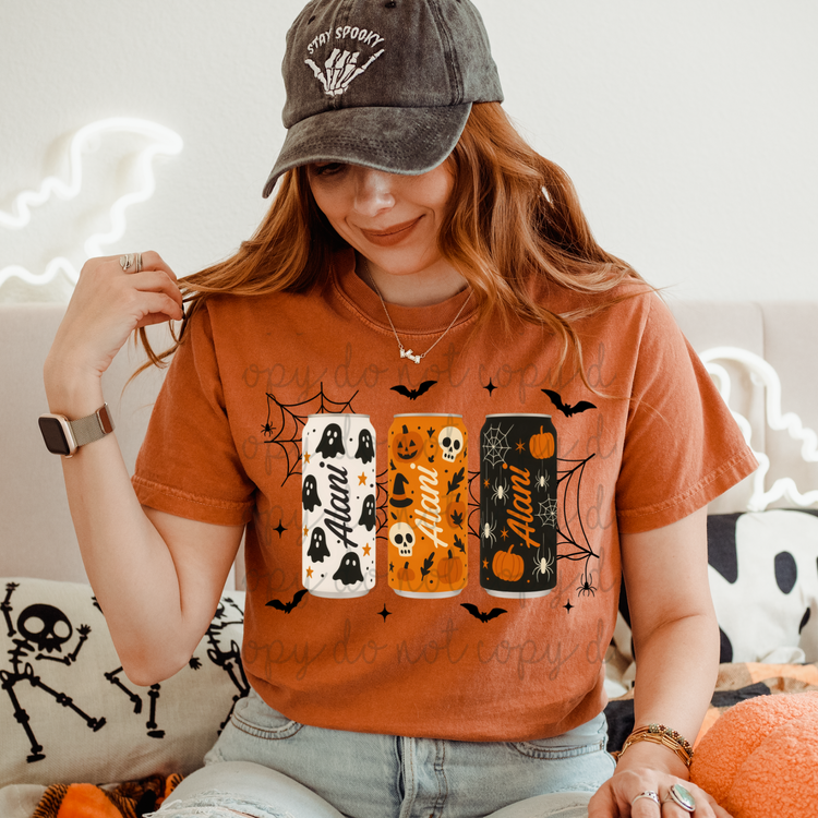 Halloween Alani With Web DTF Transfer