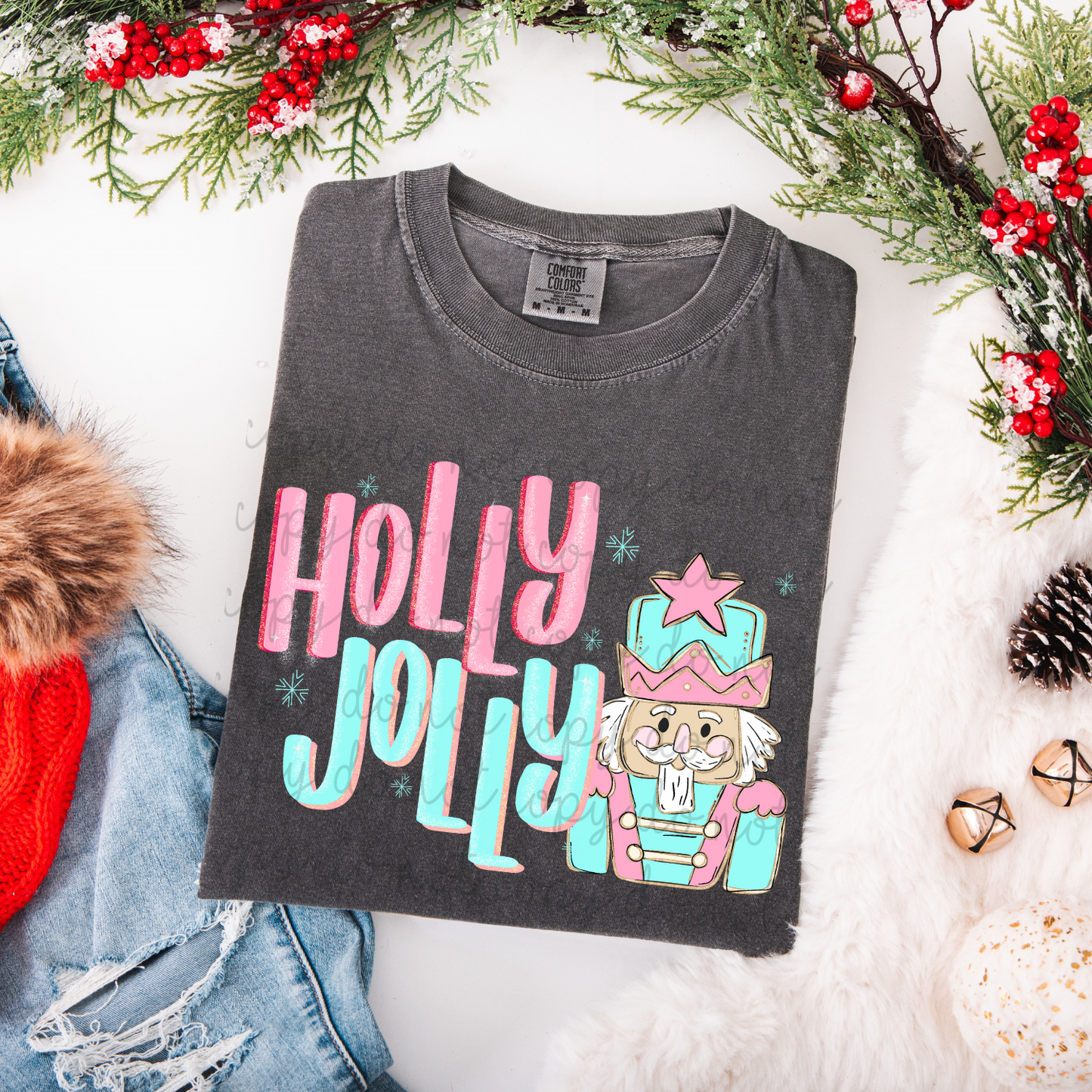 Holly Jolly DTF Transfer