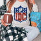 IDC Sports Faux Glitter DTF Transfer