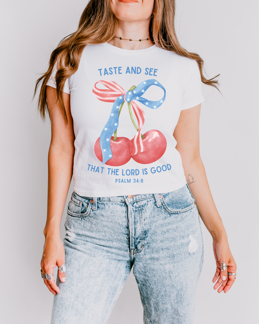 The Lord Is Good DTF Transfer