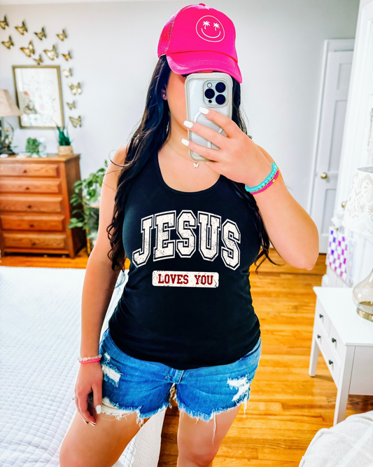 Jesus Loves You DTF Transfer