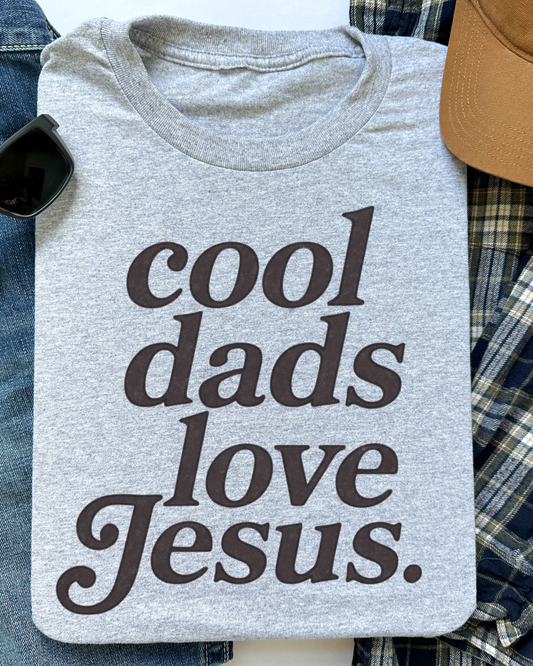 Cool Dads Love Jesus DTF Transfer