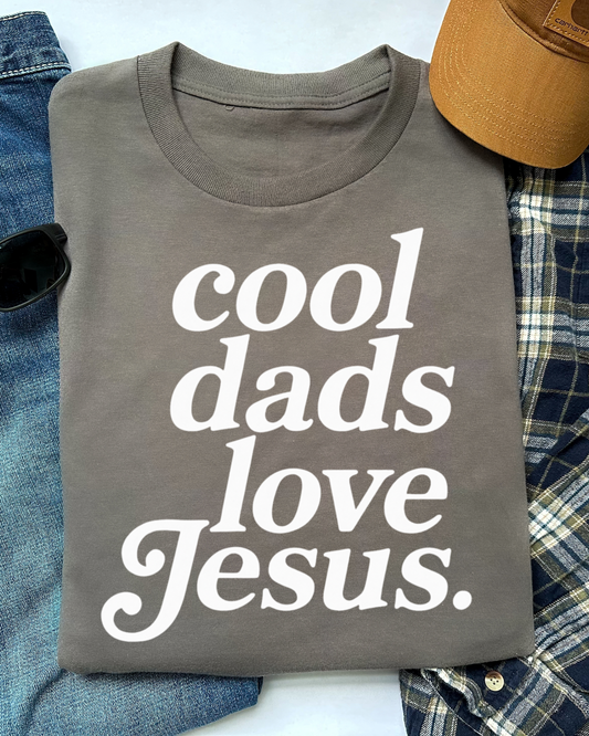 Cool Dads Love Jesus DTF Transfer