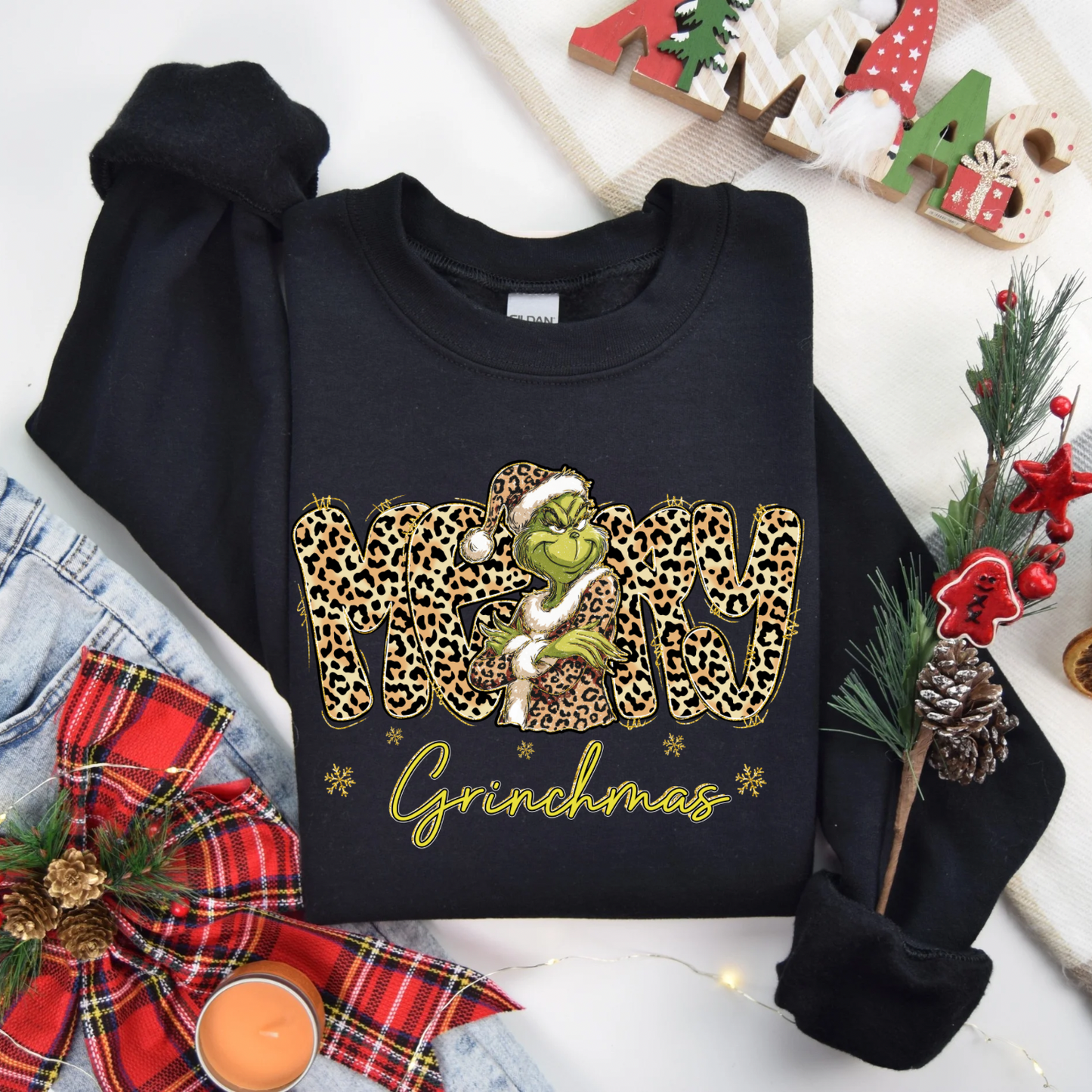 Merry Grinchmas DTF Transfer