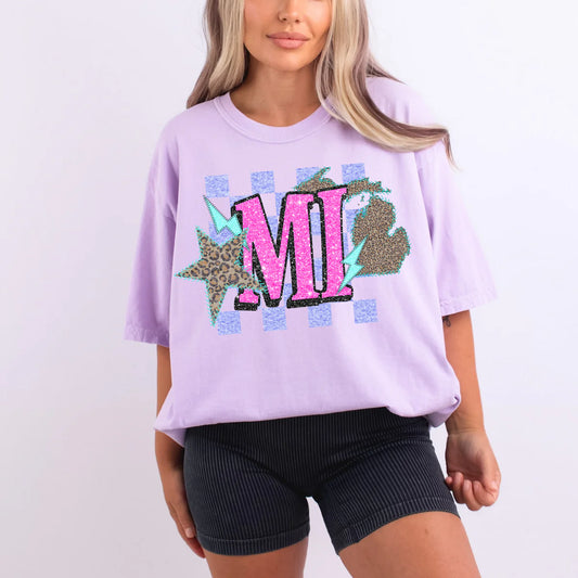 Retro Michigan DTF Transfer