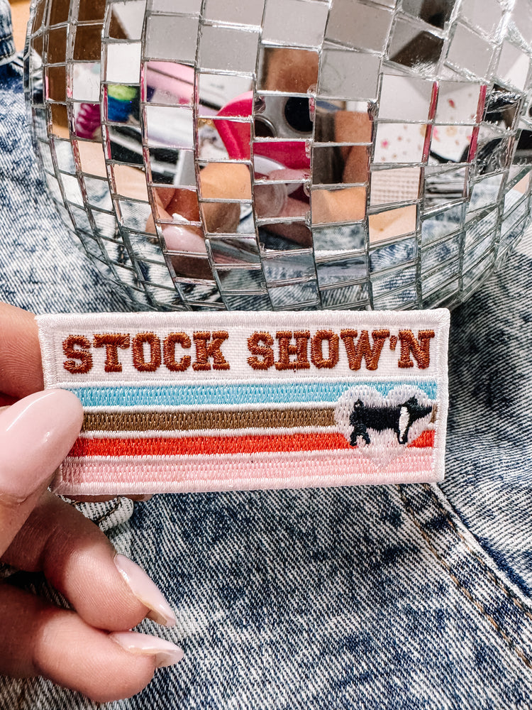 Stock Show'N Pig Hat/Jacket Patch