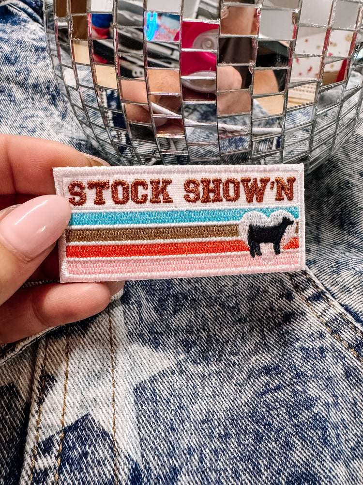 Stock Show'N Lamb Hat/Jacket Patch