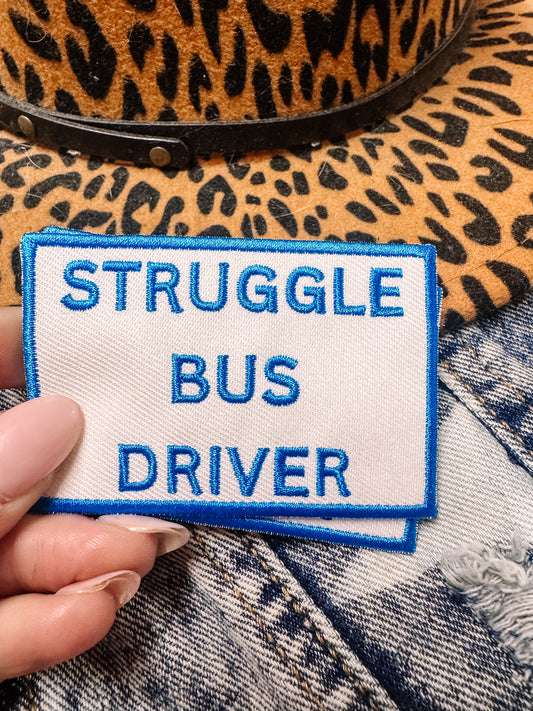 Struggle Bus Driver Hat/Jacket Patch