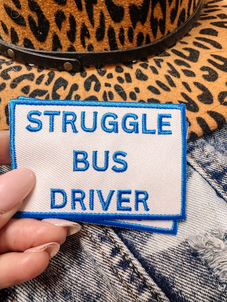 Struggle Bus Driver Hat/Jacket Patch