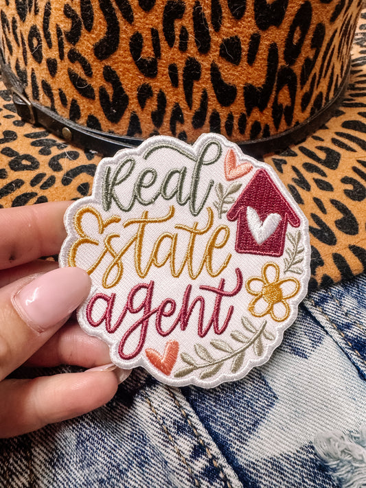 Real Estate Agent Hat/Jacket Patch