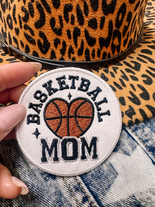 Basketball Mom Hat/Jacket Patch