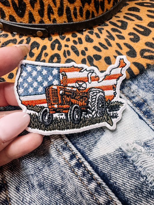 USA Tractor Hat/Jacket Patch