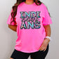 Indians Holographic School Spirit DTF Transfer