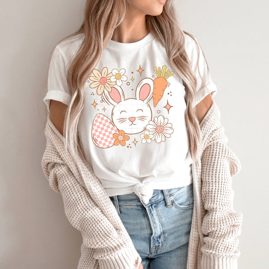 Retro Bunny DTF Transfer