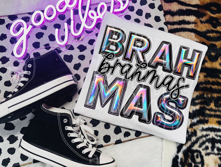 Brahmas Holographic School Spirit DTF Transfer