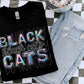 Black Cats Holographic School Spirit DTF Transfer