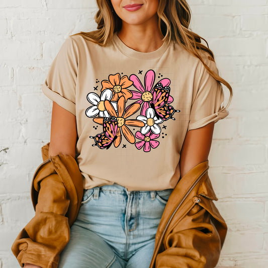 Bright Spring Florals DTF Transfer