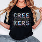 Creekers Holographic School Spirit DTF Transfer