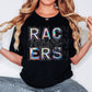 Racers Holographic School Spirit DTF Transfer