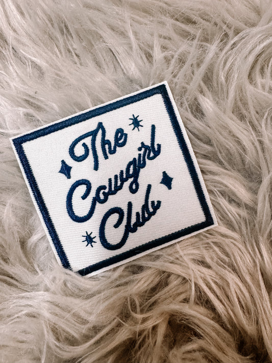 The Cowgirls Club Hat/Pocket Patch