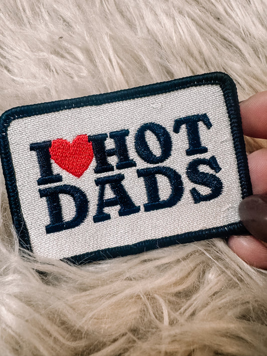 I Love Hot Dads Hat/Pocket Patch