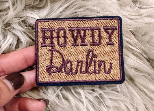 Howdy Darlin' Hat/Pocket Patch