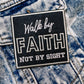 Walk by Faith Hat/Pocket Patch