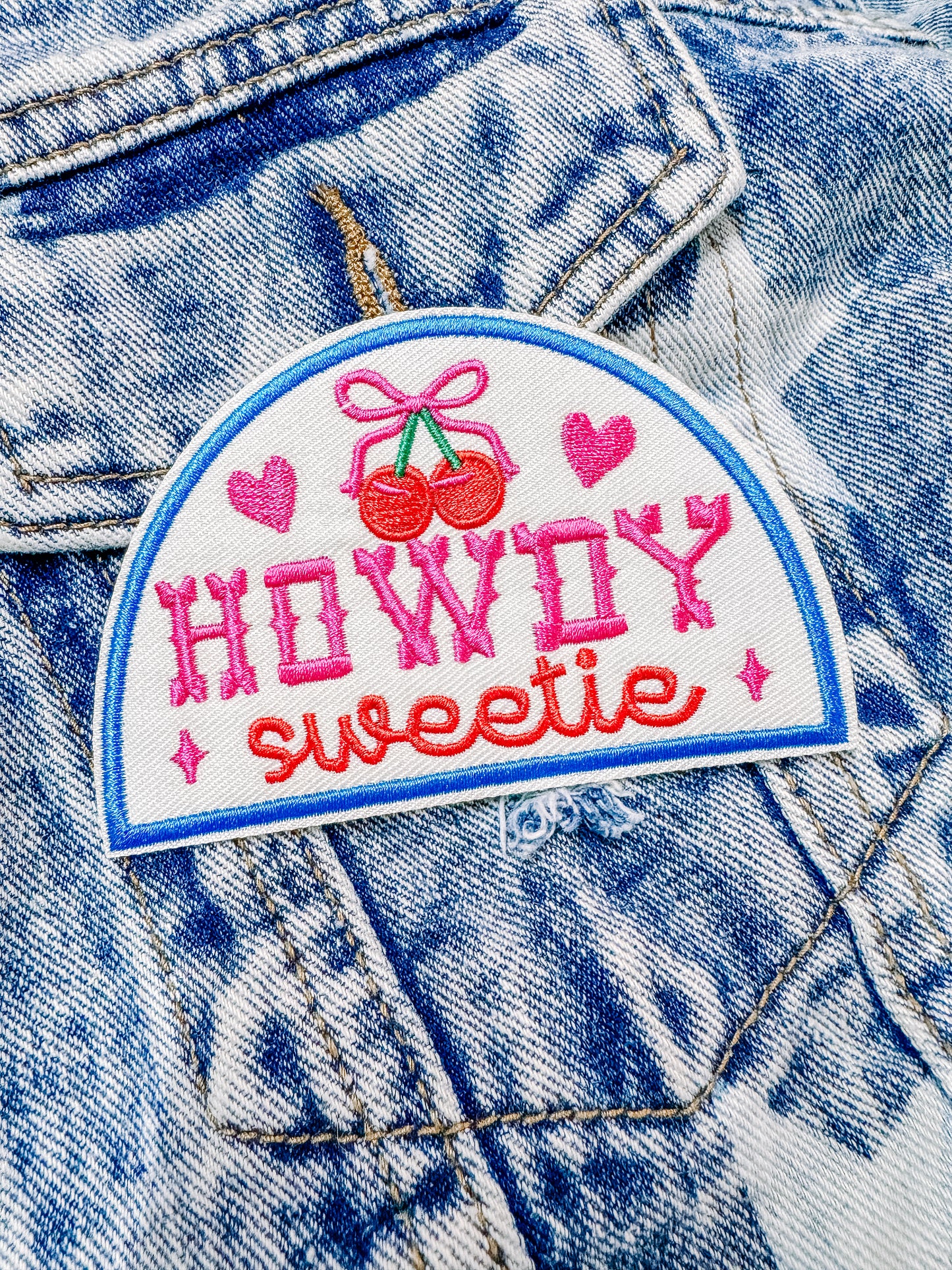 Howdy Sweetie Hat/Pocket Patch