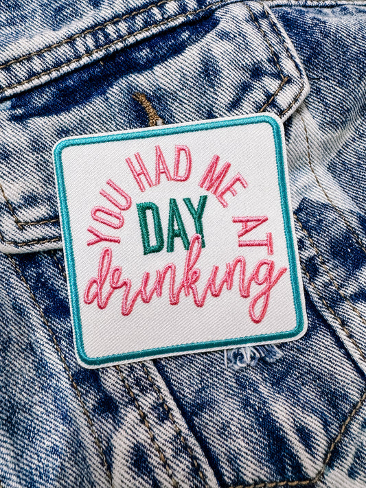 You had me at Day Drinking Hat/Pocket Patch