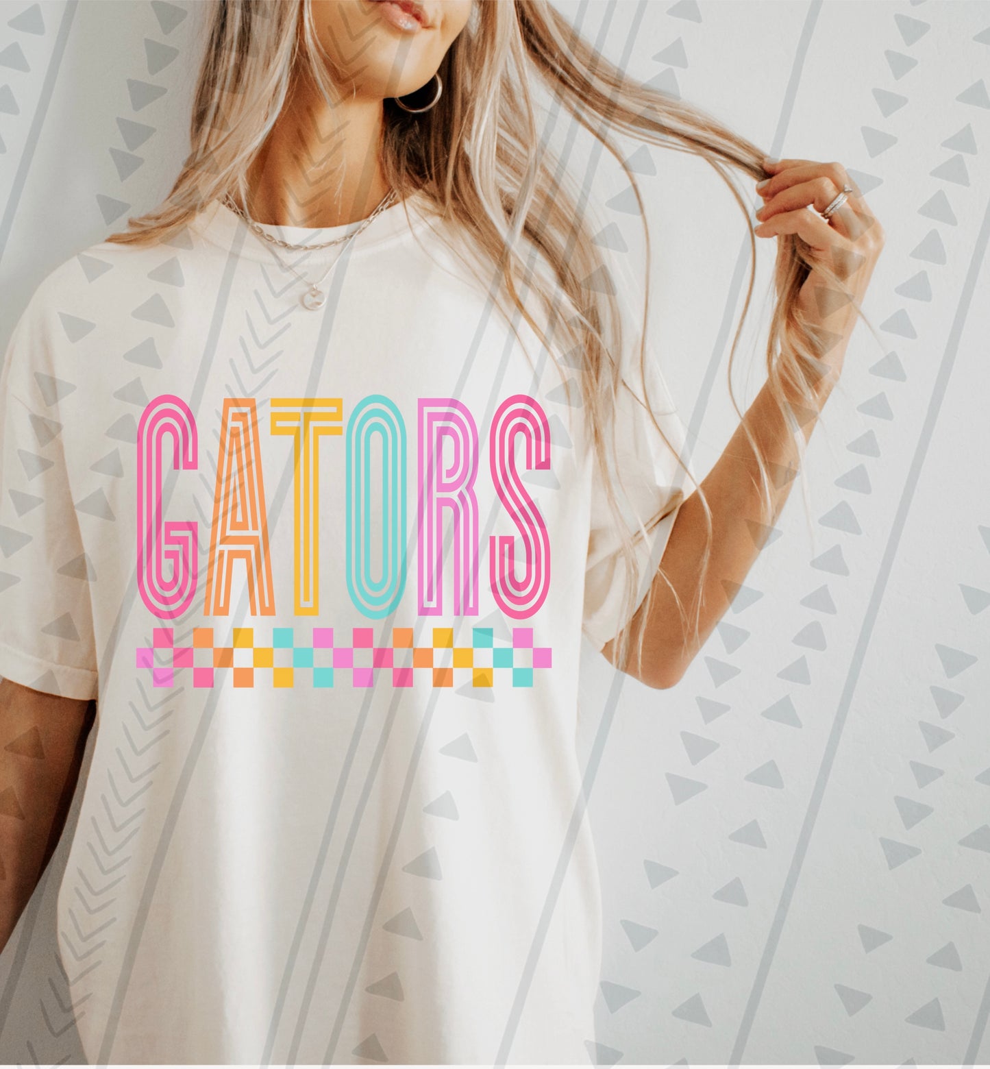 Gators Neon School Spirit DTF Transfer