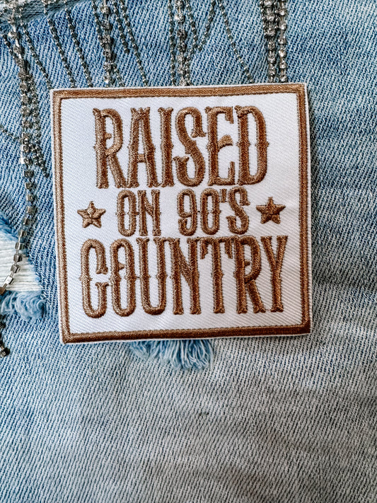 Raised on 90's Country Hat/Pocket Patch