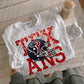 Texans Faux Sequin DTF Transfer