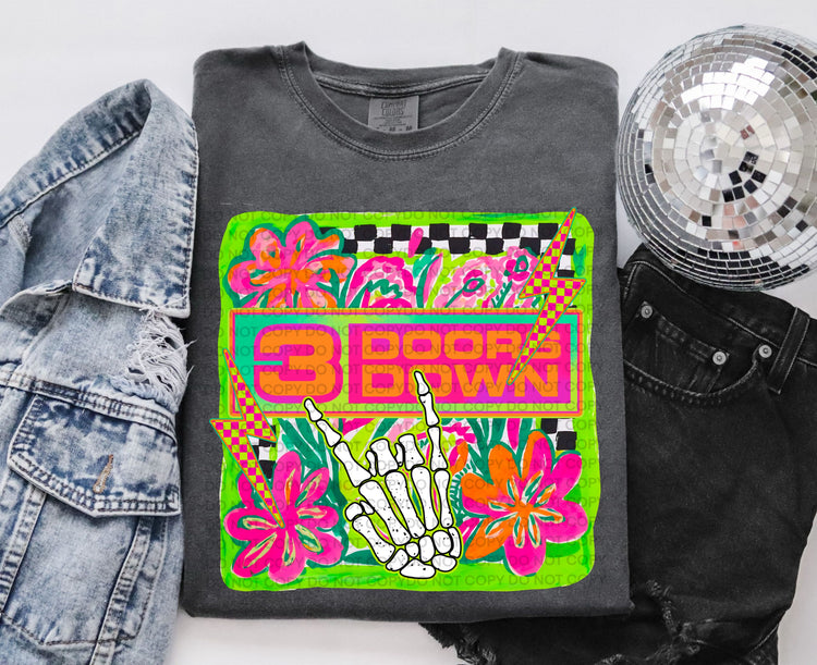 3 Doors Down DTF Transfers