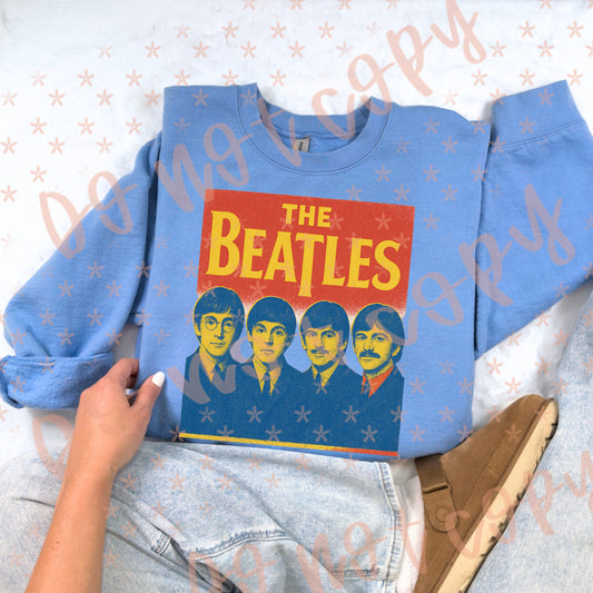 Beatles DTF Transfer