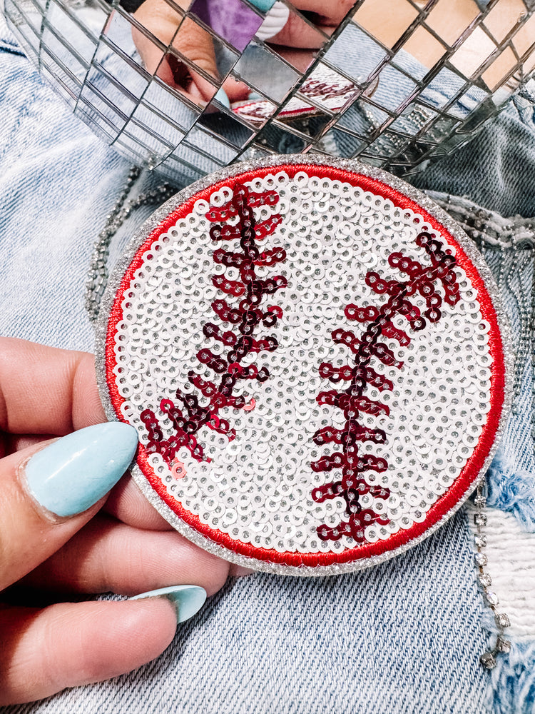 Sequin Baseball Hat/Pocket Patch