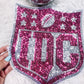 IDC Sequin Chenille Patch